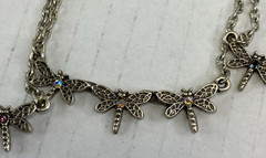 Jewelry Lot For Parts Only- Repairs- Singles XHILARATION Dragonflys Ruby Slipper