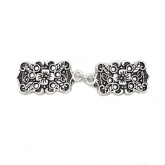 Vintage Cardigan Clip Sweater Shawl Clasp– Retro Zinc Alloy Cape Collar Fastener