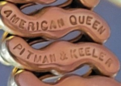 AMERICAN QUEEN 1940’s Sweetheart Expansion Bracelet by Pittman & Keeler