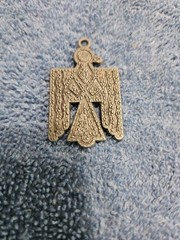 Double Sided Vintage Thunderbird Pendant