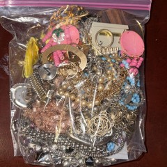 Vintage Wearable And Craft jewelry lot