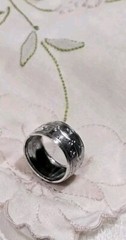 Vintage Signed Uncas Sterling Silver Celestial Moon And Star Ring