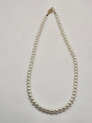 Vintage Faux Pearl Necklace Lot Mixed Styles Statement & Classic Costume Jewelry