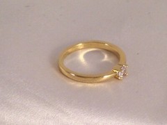 Vintage Jewellery Gold Ring size P Jewelry