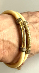 Vintage Celluloid W/GOLD TONE METAL, SOME TARNISHING SEE PICS SET 2