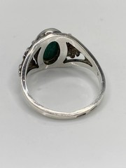 Vintage Fine Silver Ring 875 soviet ussr