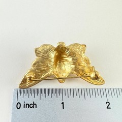 Angel Fairy Gold Tone Brooch