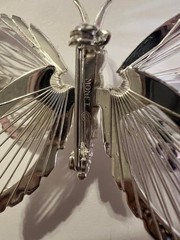 Monet Silver-Tone Butterfly Brooch Set BR59