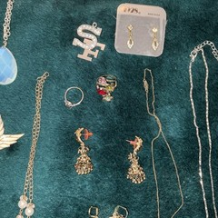 Vintage Fashion Jewelry Rings, Bracelets, Necklaces, Pins, Earrings, Rosaries