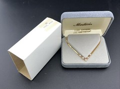 Vintage Medici Necklaces And Earrings Cubic Zirconia And Amethston