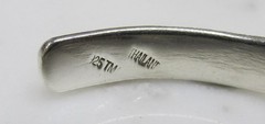 Wavy Design Sterling Silver Cuff Bracelet ~ 6-1/2″ ~ 23grams ~ 5-C398