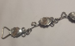 vintage PAR Taxco sterling silver (925) jewelry set with amethyst teardrops.