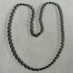 VTG FAS Sterling Silver Twisted Chain Necklace 18”