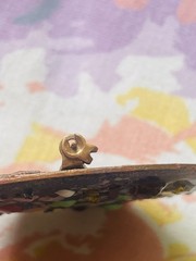 Vintage Abstract Enamel On Copper Multicolor Brooch Confetti Art MCM Brutalist