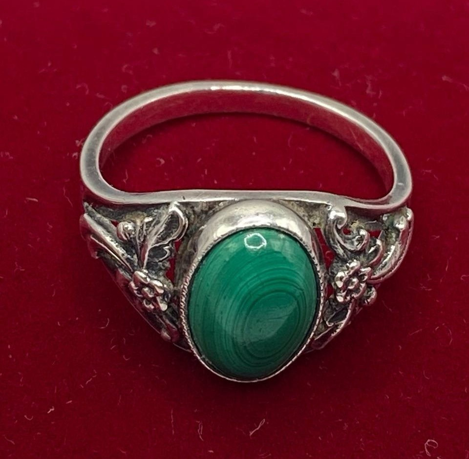 Vintage Fine Silver Ring 875 soviet ussr