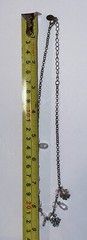 Vintage Carol Lee Charm Costume Jewelry necklace Pearls Flowers & Butterflies