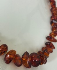 Amber Necklace 21 Inches