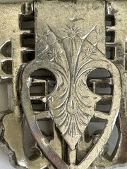 Antique Art Deco Vintage Dress Clip 1920s–1940s Silver Tone