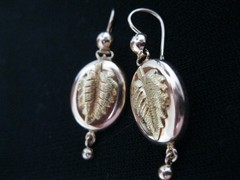 Vintage Gold Earrings 14K (583) and 18K (750) Made in Former USSR Weight 5.9g