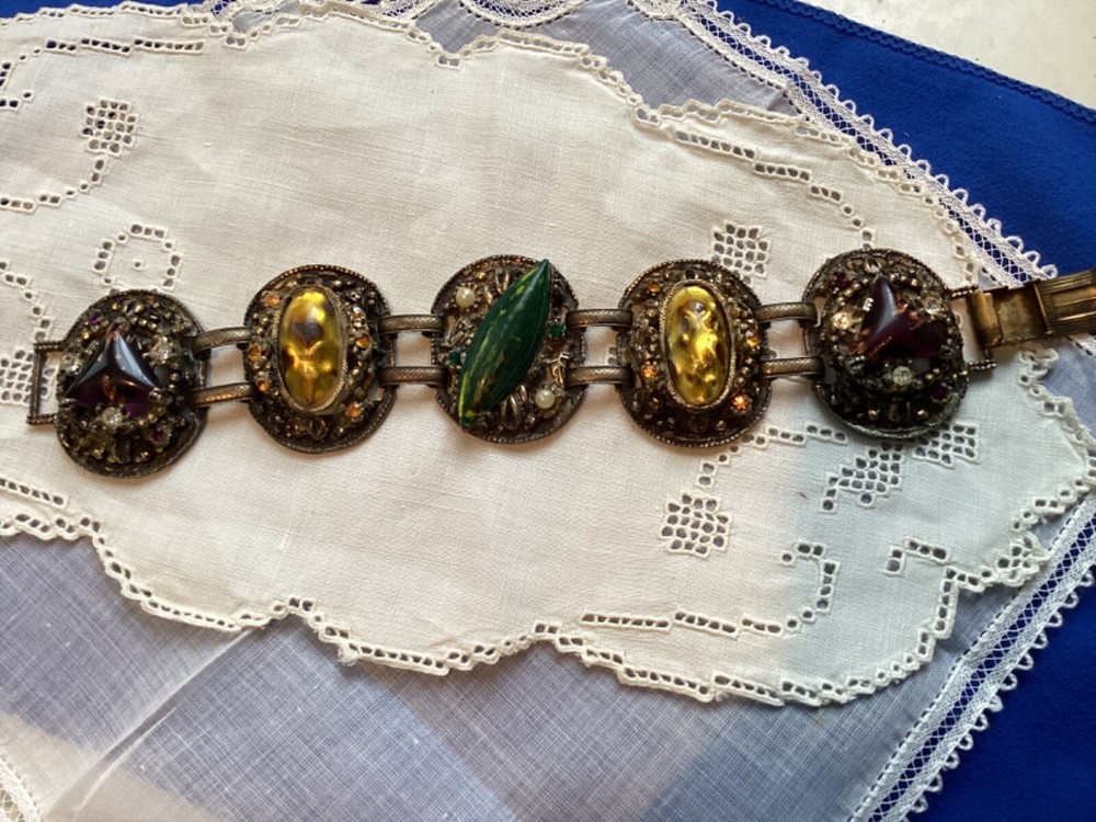Vintage Selro Selini Panel Bracelet