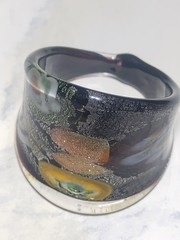 Vintage Blown Glass Ring