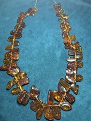 Huge Vintage Amber Necklace 121.9 Grams