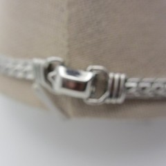 Vintage Coro Necklace Silver Tone Choker Collar 15 Inch