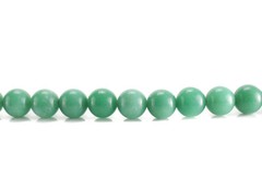 Green Aventurine Gemstone beaded necklace Choker 12.5mm beads 20.5 in