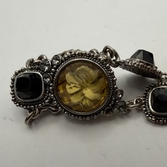 Vintage Cookie Lee Intaglio Bracelet