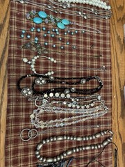 Huge Lot Of Necklaces Used