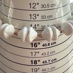 Vintage Haskell Style Choker Necklace Chunky White Molded Lucite Beads 50s 60s 5