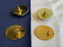 Vtg Earring Lot Jewelry Rama Liz Claiborne Monet Napier Enamel Rhinestone