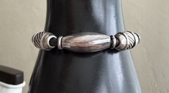 Sterling Silver 925 Mexico Leather bracelet