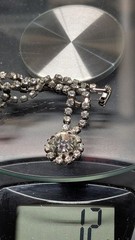 Vintage Faux Diamond Necklace