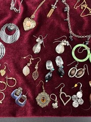 Estate Sales Jewelry Lot – Boho Vintage – Mid-Century – Eclectic