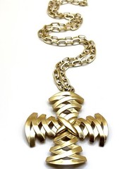 Vintage Trifari Maltese Cross Necklace