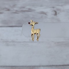 Vintage Pin / Brooch Rudolf the Red Nose Reindeer Christmas