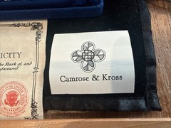 Camrose & Kross Jacqueline Kennedy JBK Swirl Crystal Bracelet w Box COA Extender