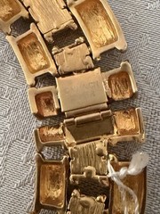 Rare Ciner MMA Museum Of Modern Art Necklace Collar Link Panther *455