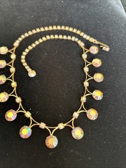 Vintage Aurora Borealis necklace