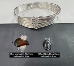 Vintage 950 Silver Multi Wire Cuff Bracelet