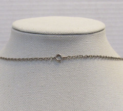 Silver Tone Necklace Minimalism Goth Whymsigoth Grunge Punk Boho Chic Artisan