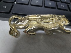 Gerry’s Vintage Jaguar Pin with Blue Stone eye