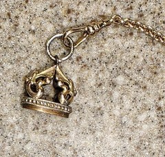 Antique Victorian Gold Filled Watch Fob Pendant Charm with pocket knife & chain