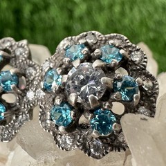 Vintage Earrings Silver 925 Women’s Jewelry