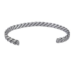 Vintage Southwest Hand Tooled Cuff Bracelet | Vintage Sterling Silver 925 | 6.5″
