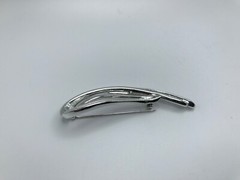 Signed Sarah Coventry Silver Tone Brooch Pin 2.75” x .75”