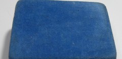 VTG SWANK mesh WRAP Men SET Cuflink Lapel Tie tac pin Blu Rhinestone Silver Tone