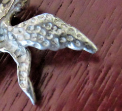 Vintage Cherub Cupid Angel Sterling Silver 925 Pendant 1.25″