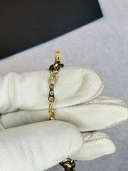 Vintage Luxury Avon 1991 Have It All Gold Tone Charm Bracelet, Size 7
